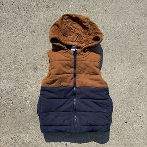 Tommy Bahama Tan and Black Fleece Vest